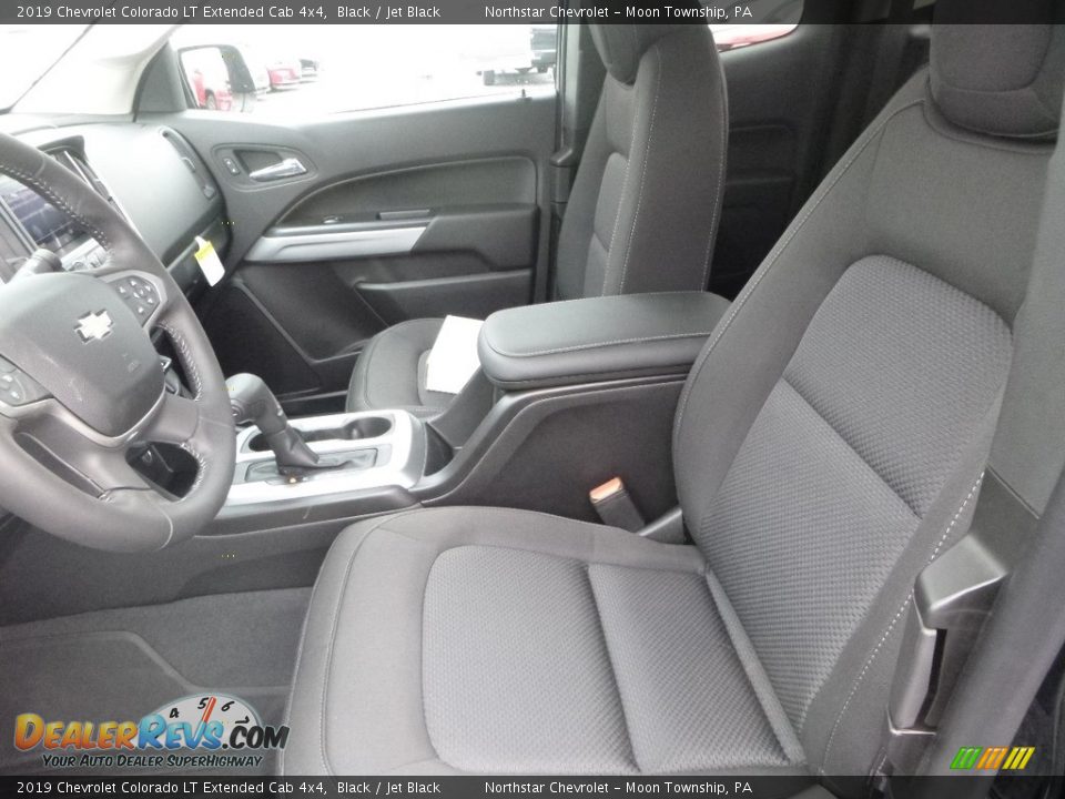 2019 Chevrolet Colorado LT Extended Cab 4x4 Black / Jet Black Photo #16