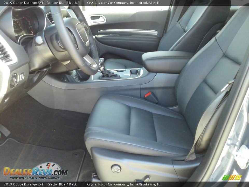 2019 Dodge Durango SXT Reactor Blue / Black Photo #9