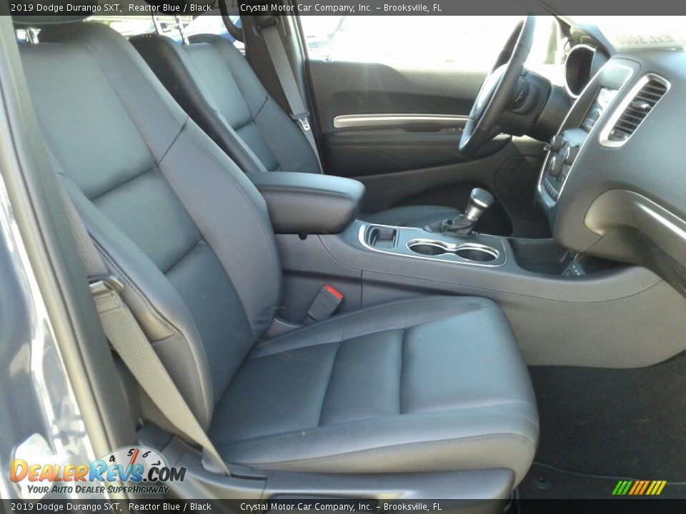 2019 Dodge Durango SXT Reactor Blue / Black Photo #12