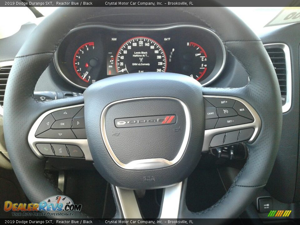 2019 Dodge Durango SXT Steering Wheel Photo #14