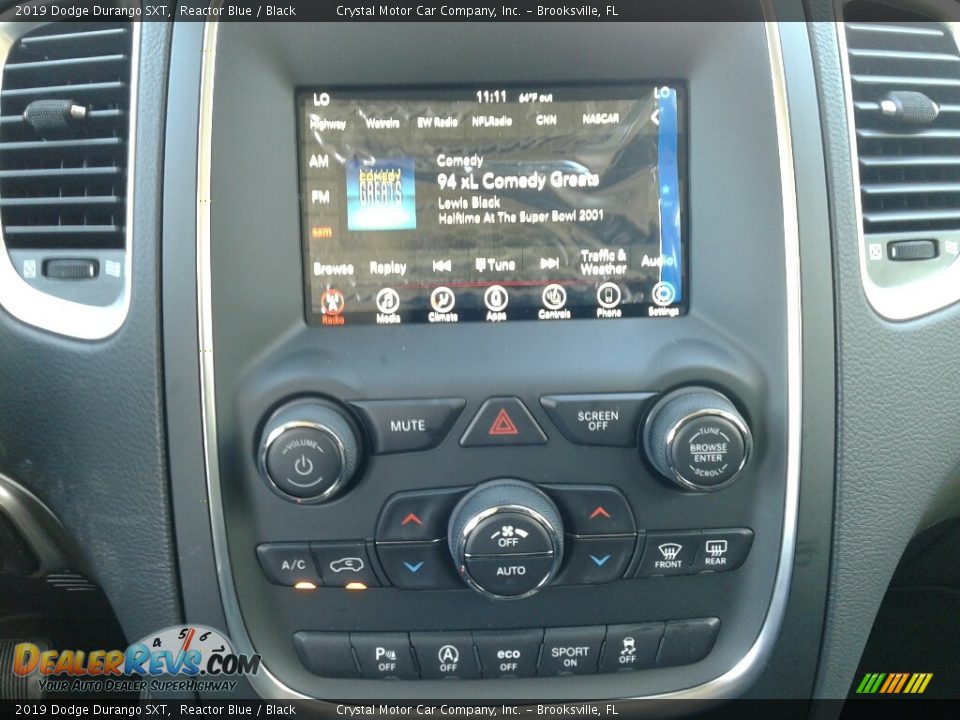 Controls of 2019 Dodge Durango SXT Photo #15