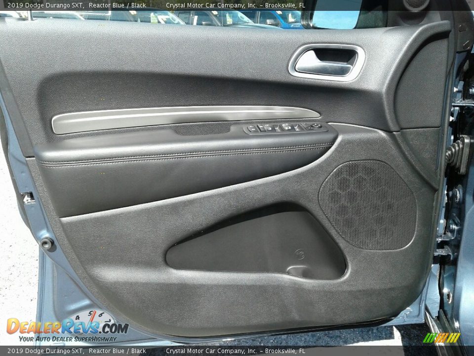 2019 Dodge Durango SXT Reactor Blue / Black Photo #17