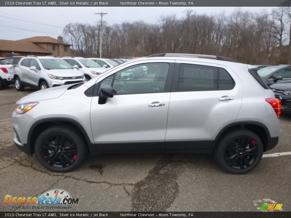 2019 Chevrolet Trax LT AWD Silver Ice Metallic / Jet Black Photo #2