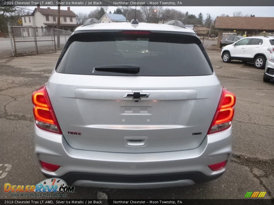 2019 Chevrolet Trax LT AWD Silver Ice Metallic / Jet Black Photo #4