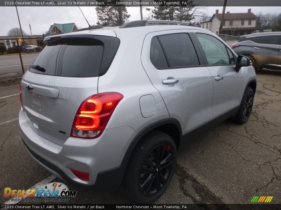 2019 Chevrolet Trax LT AWD Silver Ice Metallic / Jet Black Photo #5