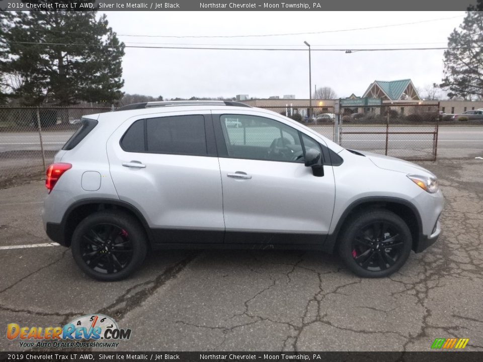 2019 Chevrolet Trax LT AWD Silver Ice Metallic / Jet Black Photo #6