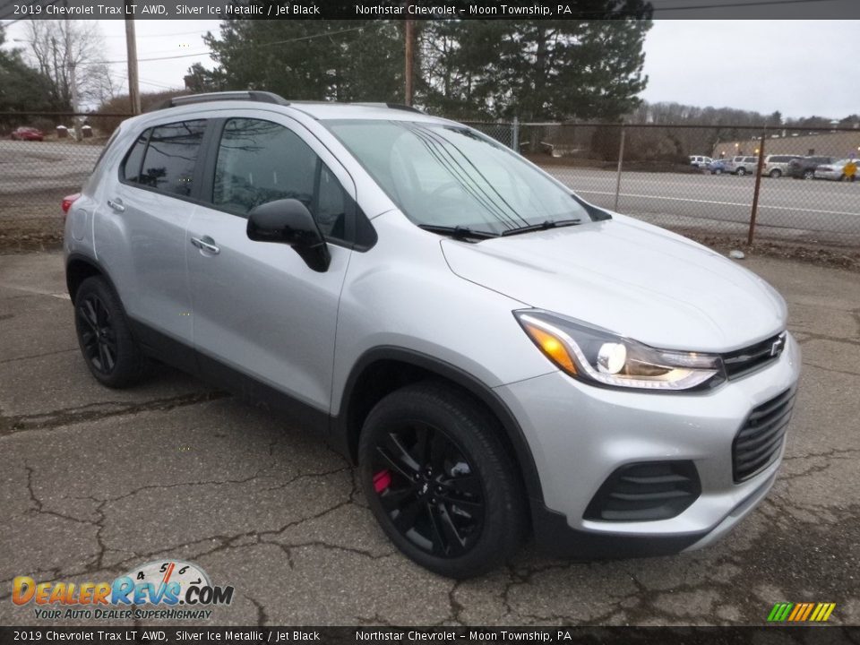2019 Chevrolet Trax LT AWD Silver Ice Metallic / Jet Black Photo #7