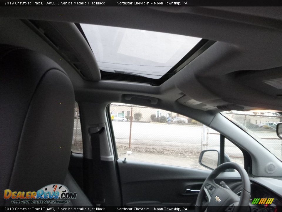 2019 Chevrolet Trax LT AWD Silver Ice Metallic / Jet Black Photo #12