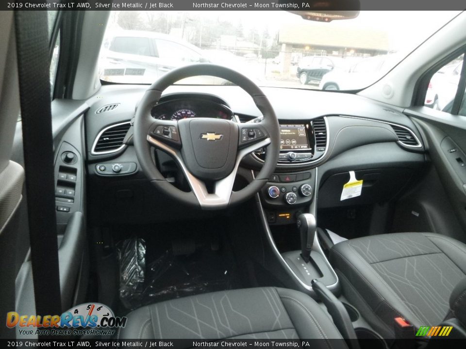 2019 Chevrolet Trax LT AWD Silver Ice Metallic / Jet Black Photo #14