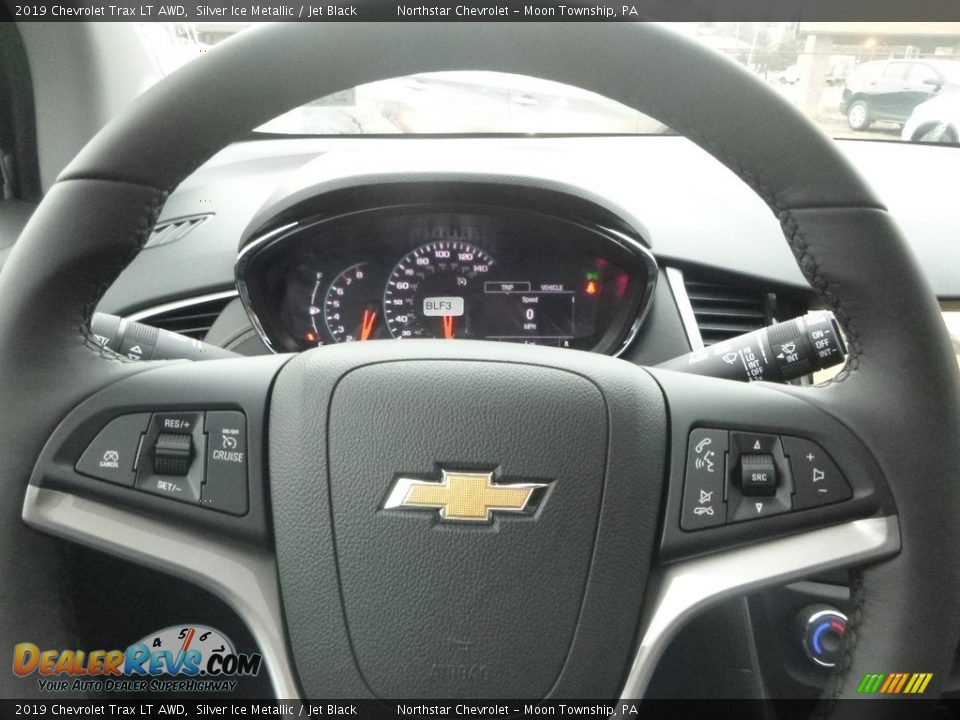 2019 Chevrolet Trax LT AWD Silver Ice Metallic / Jet Black Photo #20