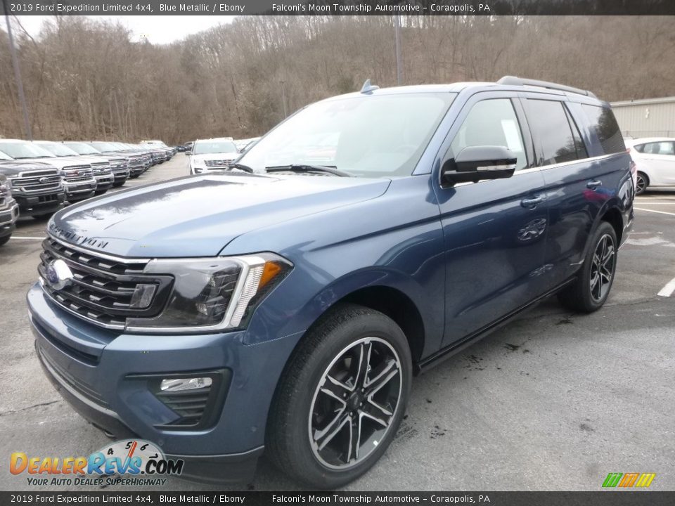 2019 Ford Expedition Limited 4x4 Blue Metallic / Ebony Photo #5