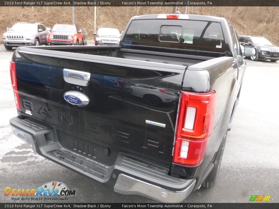 2019 Ford Ranger XLT SuperCrew 4x4 Shadow Black / Ebony Photo #2