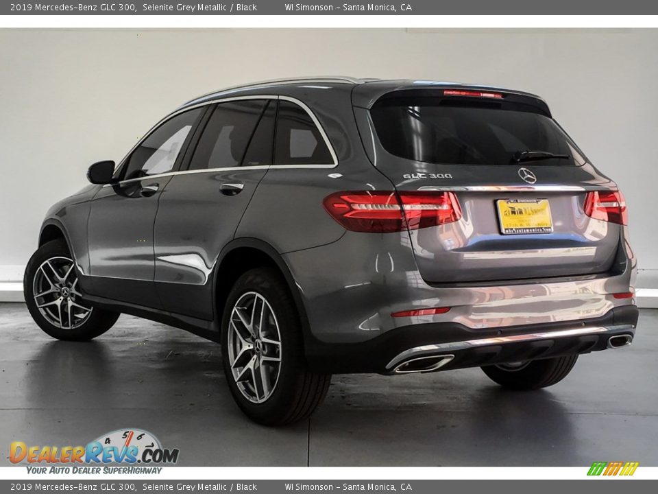 2019 Mercedes-Benz GLC 300 Selenite Grey Metallic / Black Photo #2