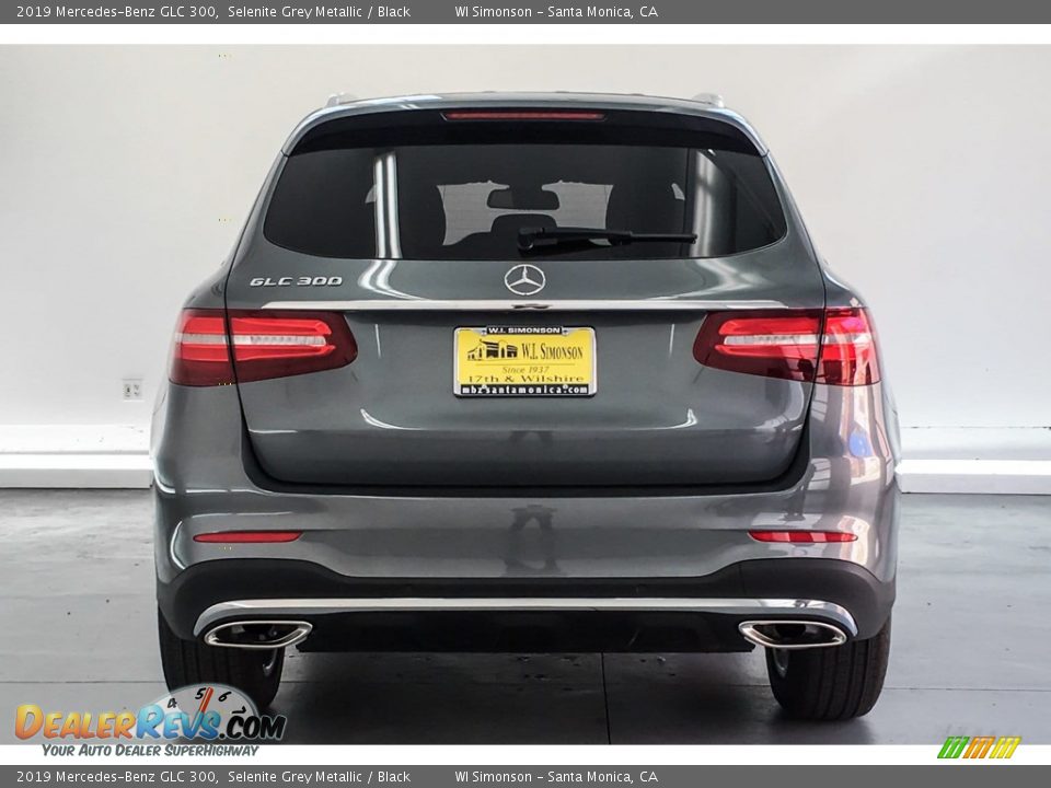 2019 Mercedes-Benz GLC 300 Selenite Grey Metallic / Black Photo #3