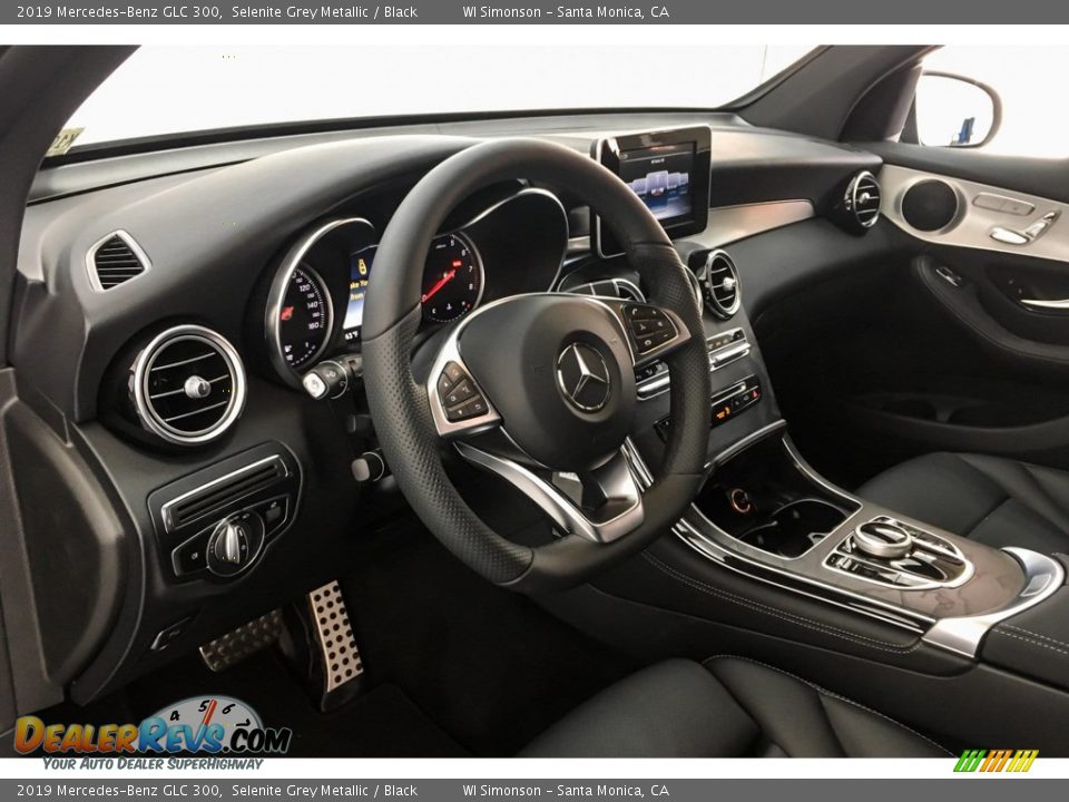 2019 Mercedes-Benz GLC 300 Selenite Grey Metallic / Black Photo #4