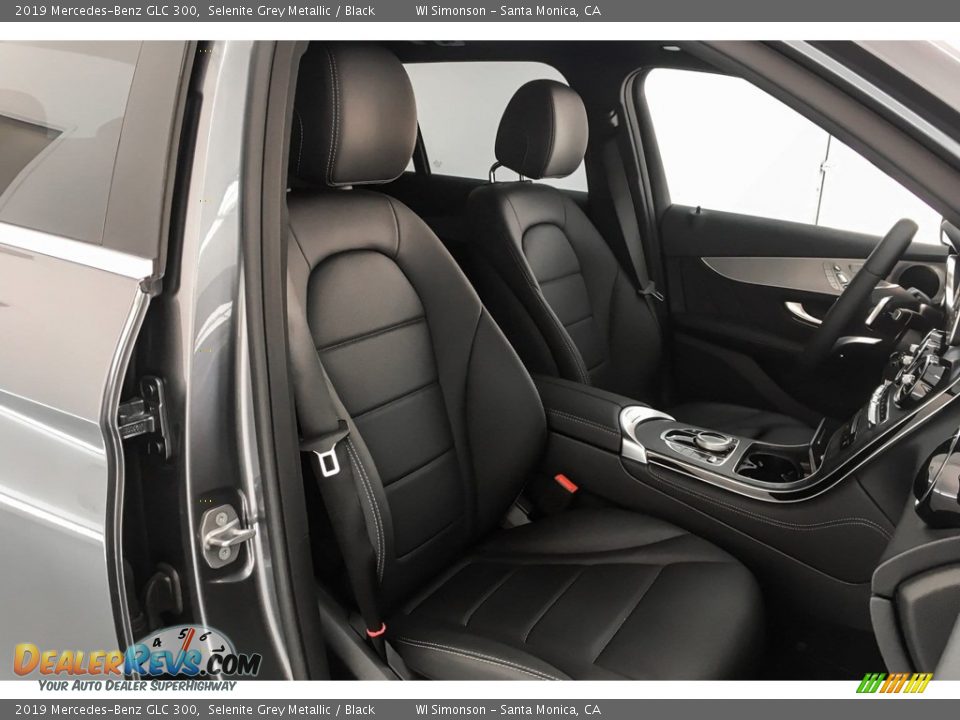 2019 Mercedes-Benz GLC 300 Selenite Grey Metallic / Black Photo #5