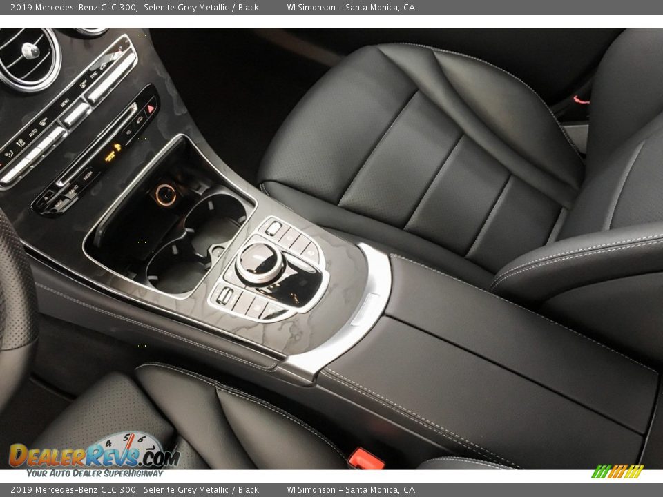 2019 Mercedes-Benz GLC 300 Selenite Grey Metallic / Black Photo #7