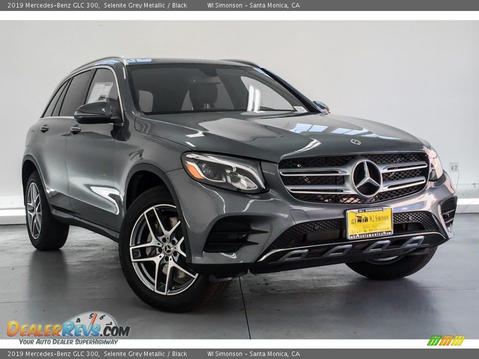 2019 Mercedes-Benz GLC 300 Selenite Grey Metallic / Black Photo #12
