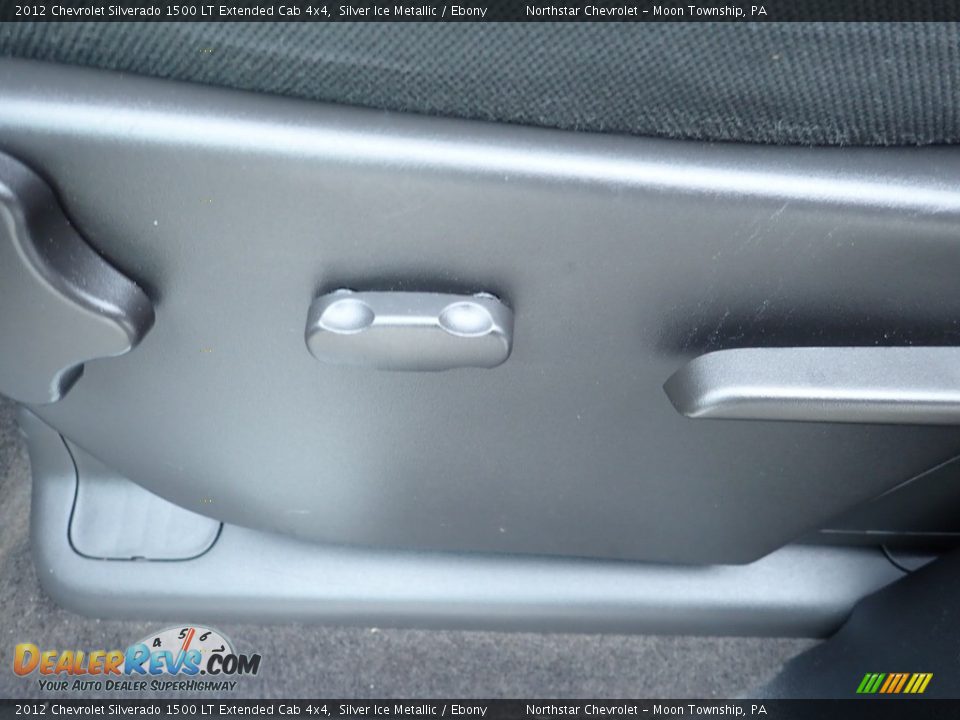 2012 Chevrolet Silverado 1500 LT Extended Cab 4x4 Silver Ice Metallic / Ebony Photo #24
