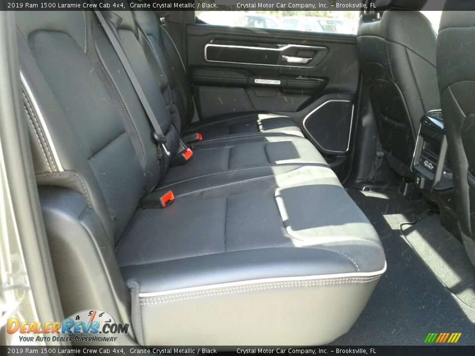 2019 Ram 1500 Laramie Crew Cab 4x4 Granite Crystal Metallic / Black Photo #11