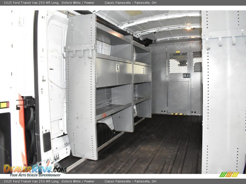 2015 Ford Transit Van 250 MR Long Oxford White / Pewter Photo #14
