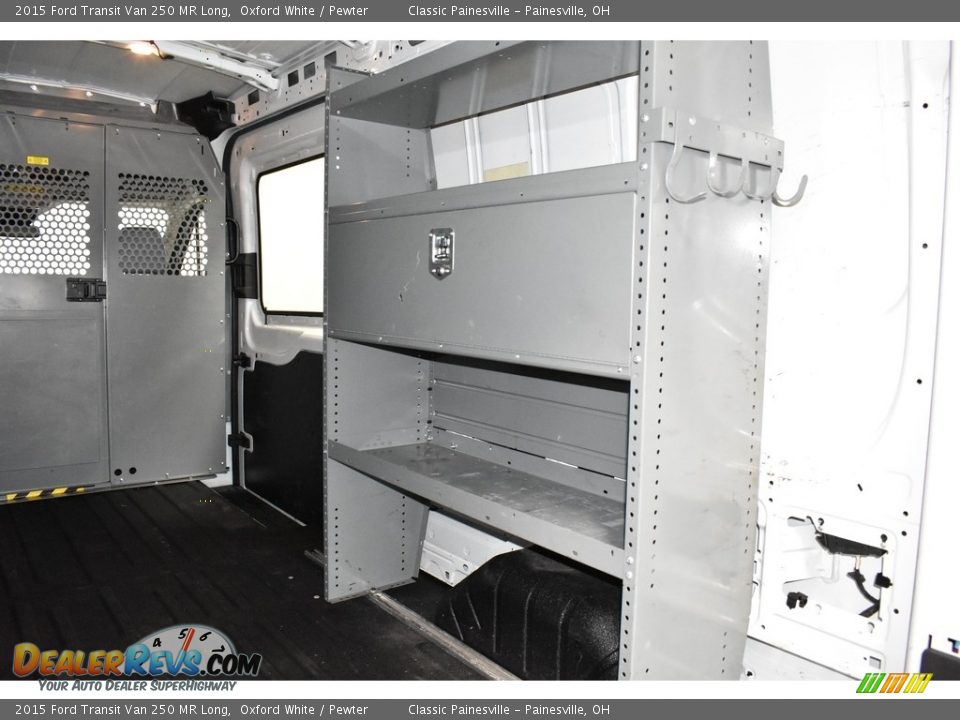 2015 Ford Transit Van 250 MR Long Oxford White / Pewter Photo #15