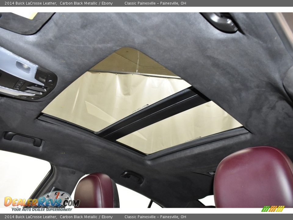 2014 Buick LaCrosse Leather Carbon Black Metallic / Ebony Photo #7