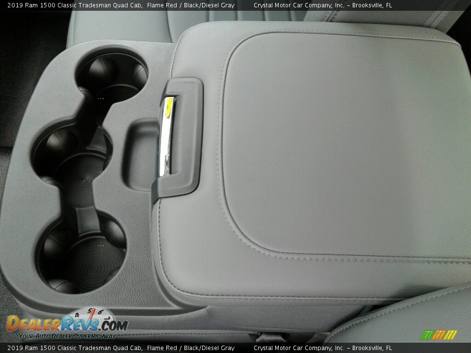 2019 Ram 1500 Classic Tradesman Quad Cab Flame Red / Black/Diesel Gray Photo #18