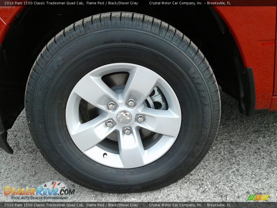 2019 Ram 1500 Classic Tradesman Quad Cab Flame Red / Black/Diesel Gray Photo #20