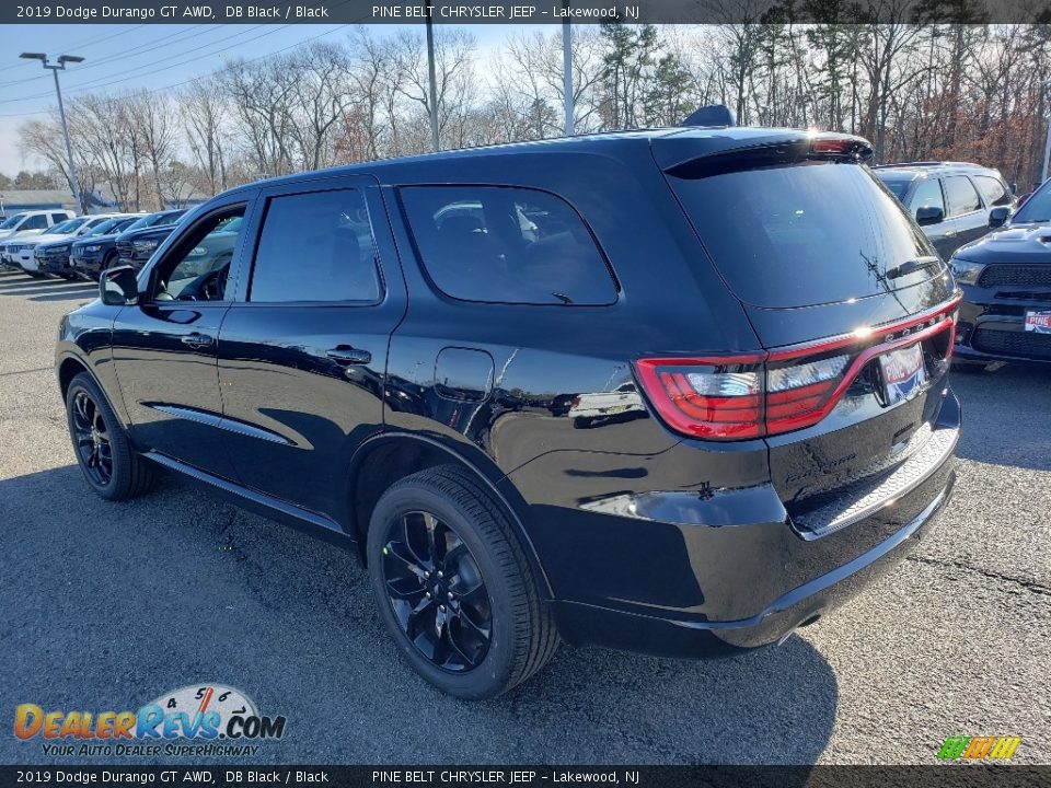 2019 Dodge Durango GT AWD DB Black / Black Photo #4
