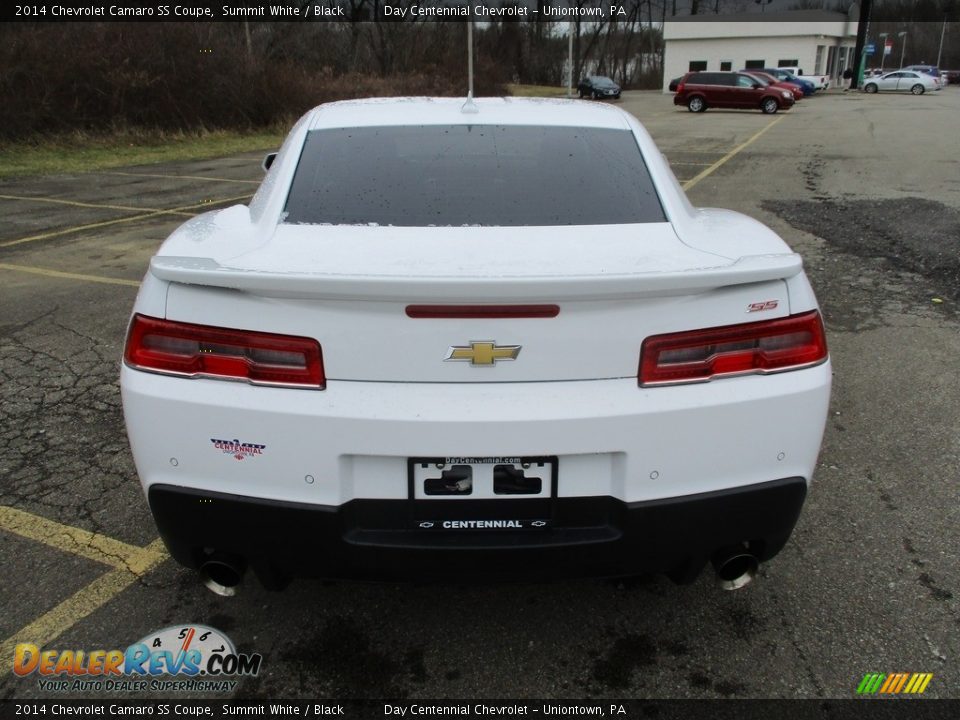 2014 Chevrolet Camaro SS Coupe Summit White / Black Photo #13
