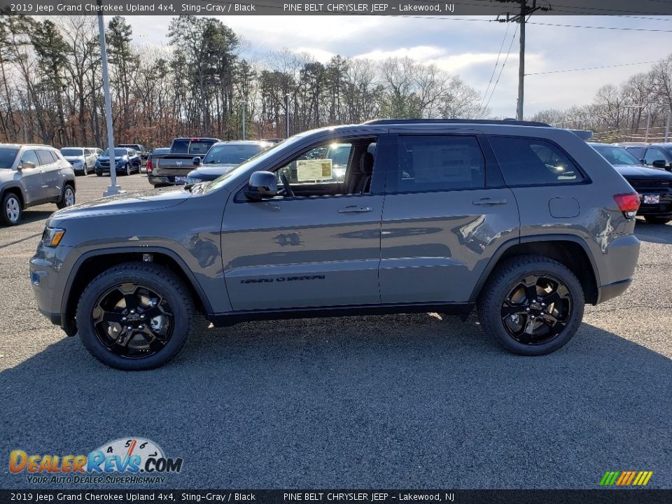 2019 Jeep Grand Cherokee Upland 4x4 Sting-Gray / Black Photo #3