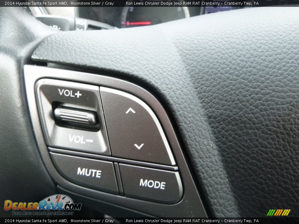 2014 Hyundai Santa Fe Sport AWD Moonstone Silver / Gray Photo #20