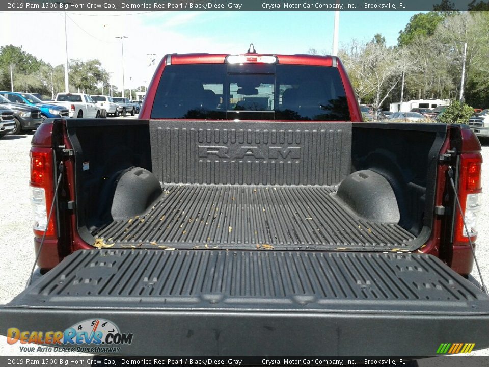 2019 Ram 1500 Big Horn Crew Cab Delmonico Red Pearl / Black/Diesel Gray Photo #19