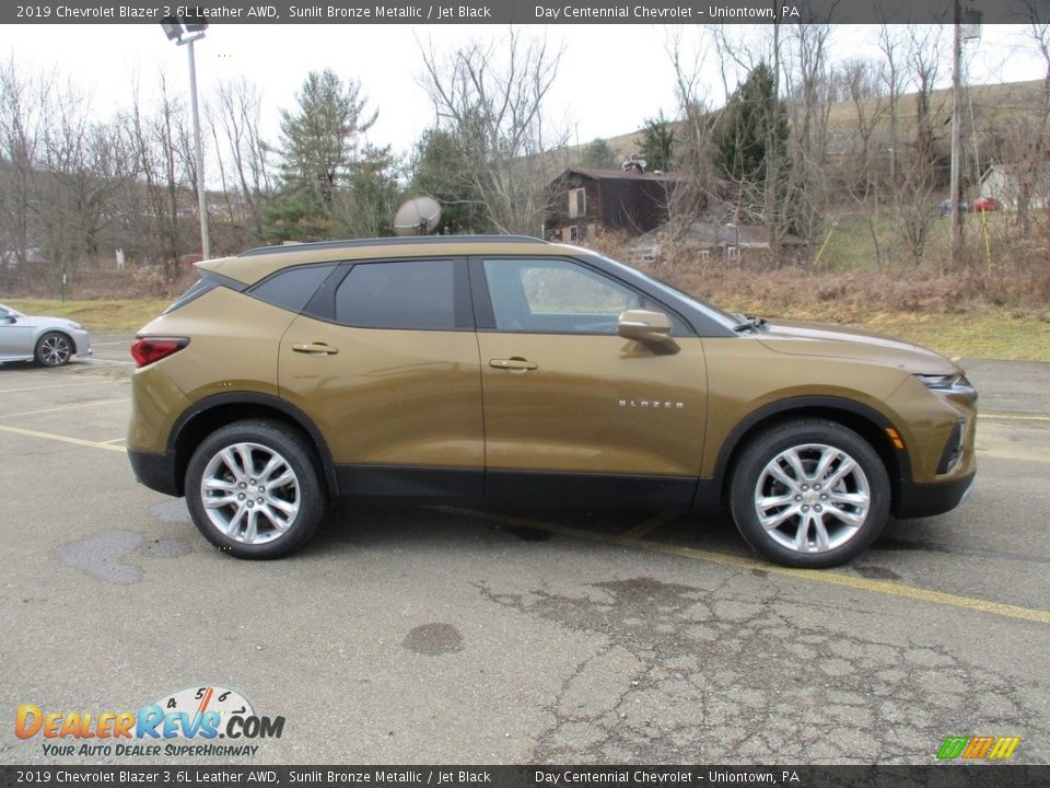 Sunlit Bronze Metallic 2019 Chevrolet Blazer 3.6L Leather AWD Photo #6