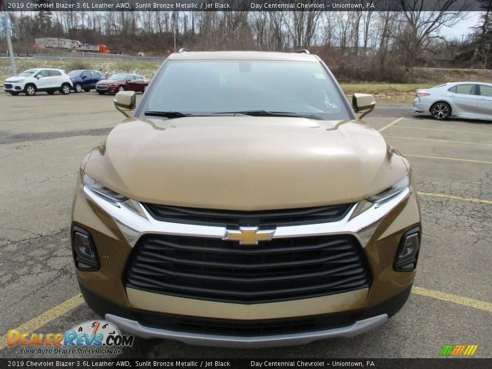 2019 Chevrolet Blazer 3.6L Leather AWD Sunlit Bronze Metallic / Jet Black Photo #12