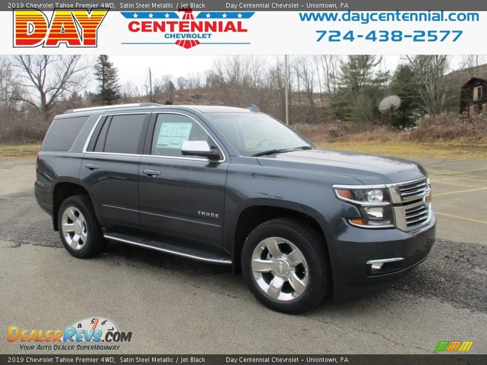 2019 Chevrolet Tahoe Premier 4WD Satin Steel Metallic / Jet Black Photo #1