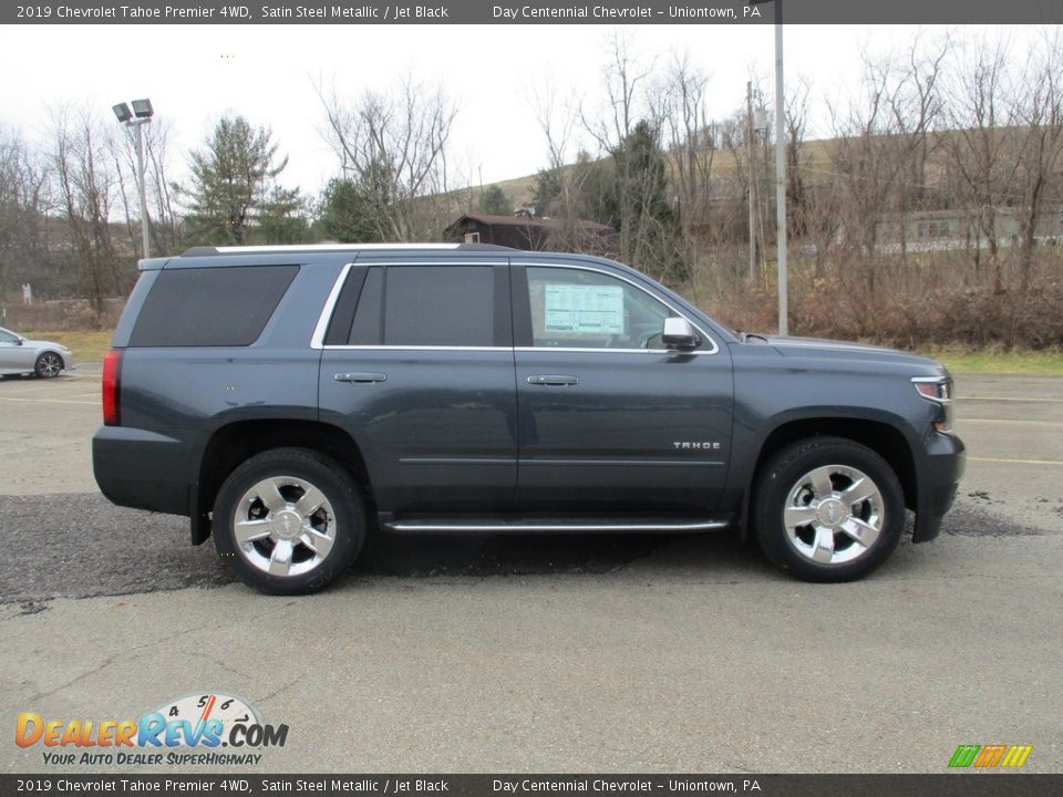 2019 Chevrolet Tahoe Premier 4WD Satin Steel Metallic / Jet Black Photo #12