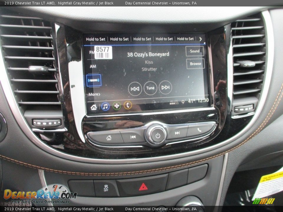 2019 Chevrolet Trax LT AWD Nightfall Gray Metallic / Jet Black Photo #3