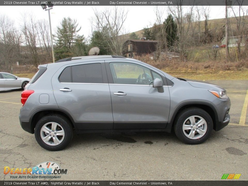 2019 Chevrolet Trax LT AWD Nightfall Gray Metallic / Jet Black Photo #8