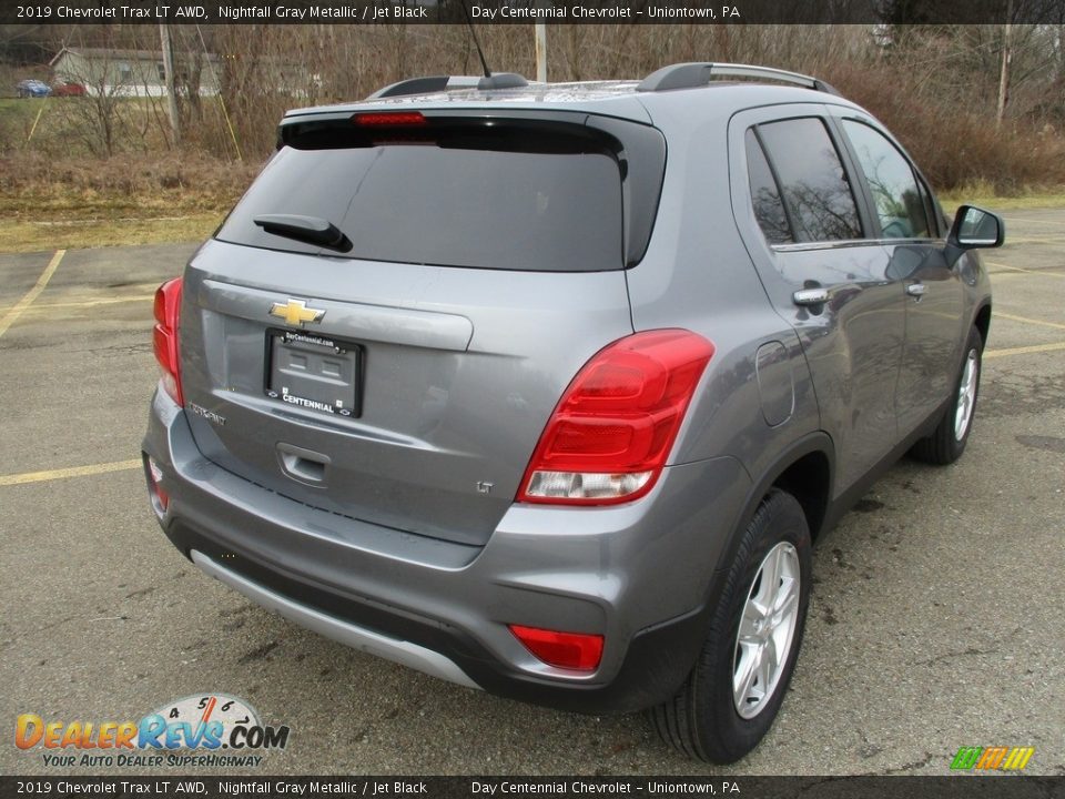2019 Chevrolet Trax LT AWD Nightfall Gray Metallic / Jet Black Photo #9