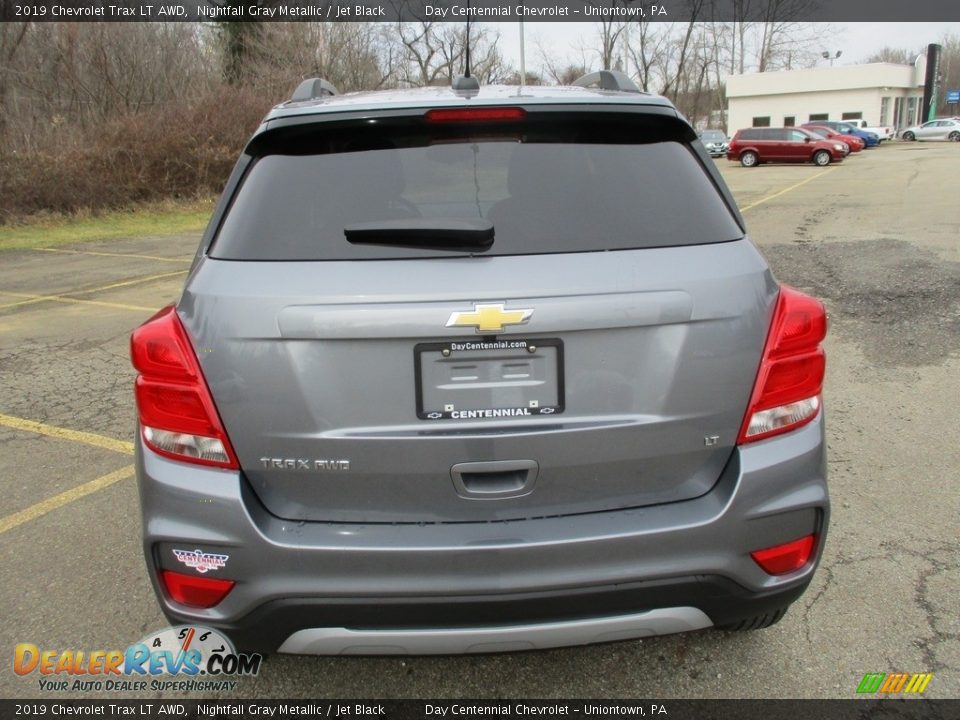 2019 Chevrolet Trax LT AWD Nightfall Gray Metallic / Jet Black Photo #10