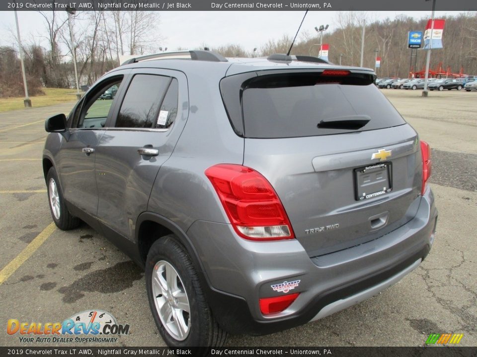2019 Chevrolet Trax LT AWD Nightfall Gray Metallic / Jet Black Photo #11