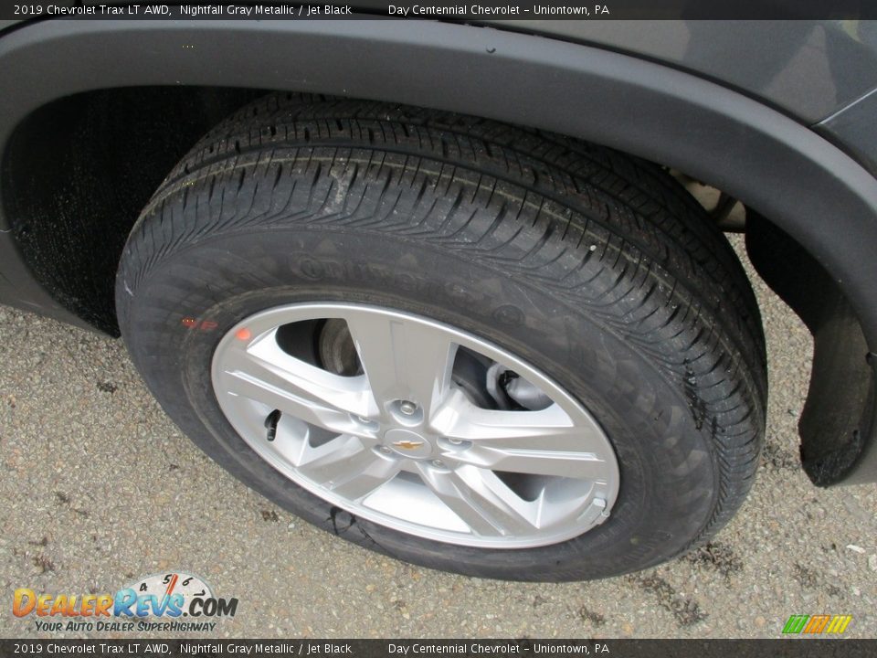 2019 Chevrolet Trax LT AWD Nightfall Gray Metallic / Jet Black Photo #12
