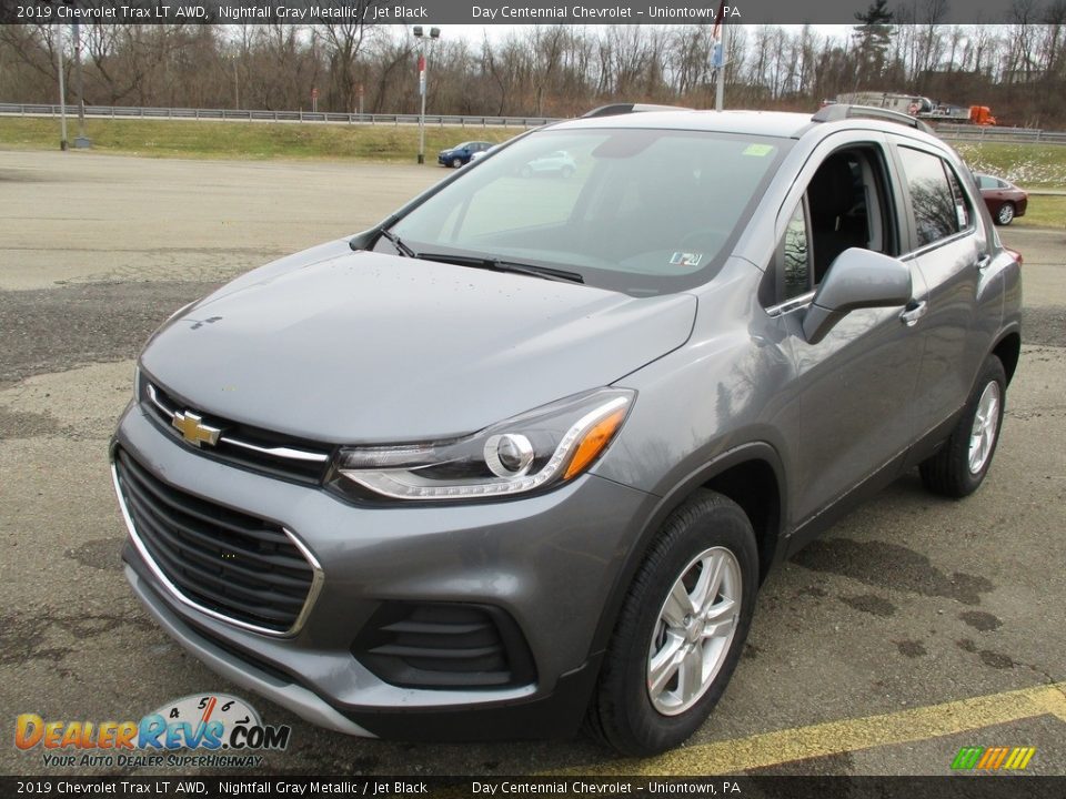 2019 Chevrolet Trax LT AWD Nightfall Gray Metallic / Jet Black Photo #14