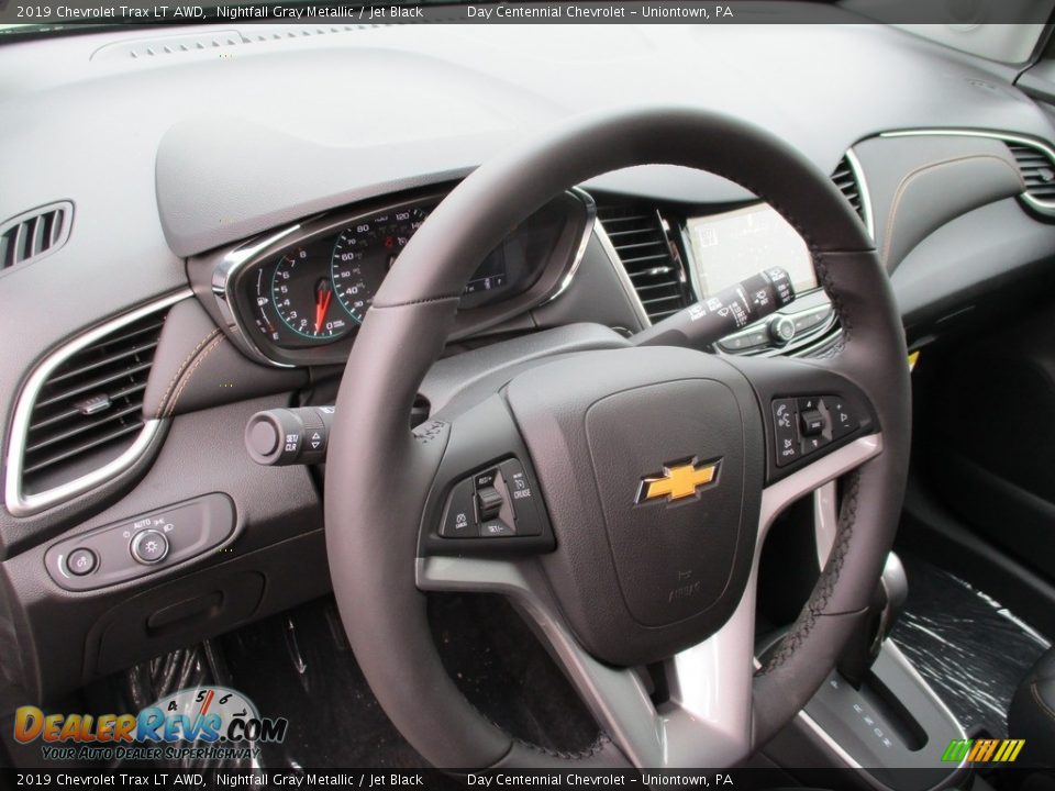 2019 Chevrolet Trax LT AWD Nightfall Gray Metallic / Jet Black Photo #18