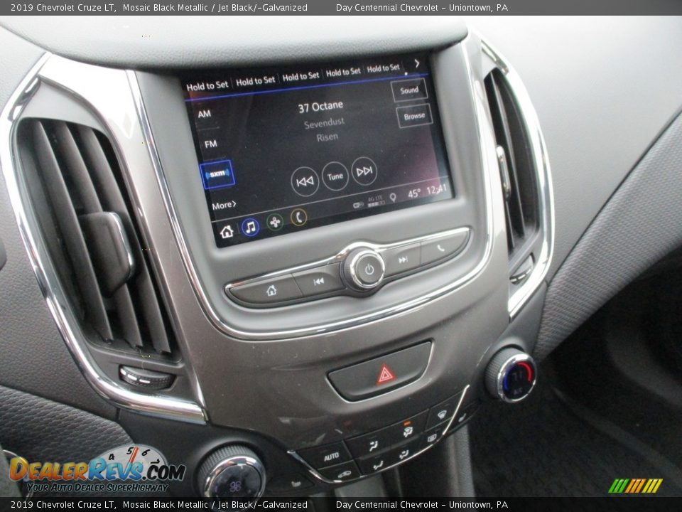 2019 Chevrolet Cruze LT Mosaic Black Metallic / Jet Black/­Galvanized Photo #3