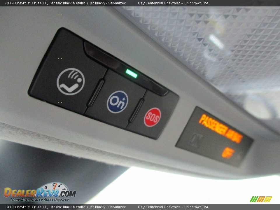 2019 Chevrolet Cruze LT Mosaic Black Metallic / Jet Black/­Galvanized Photo #6