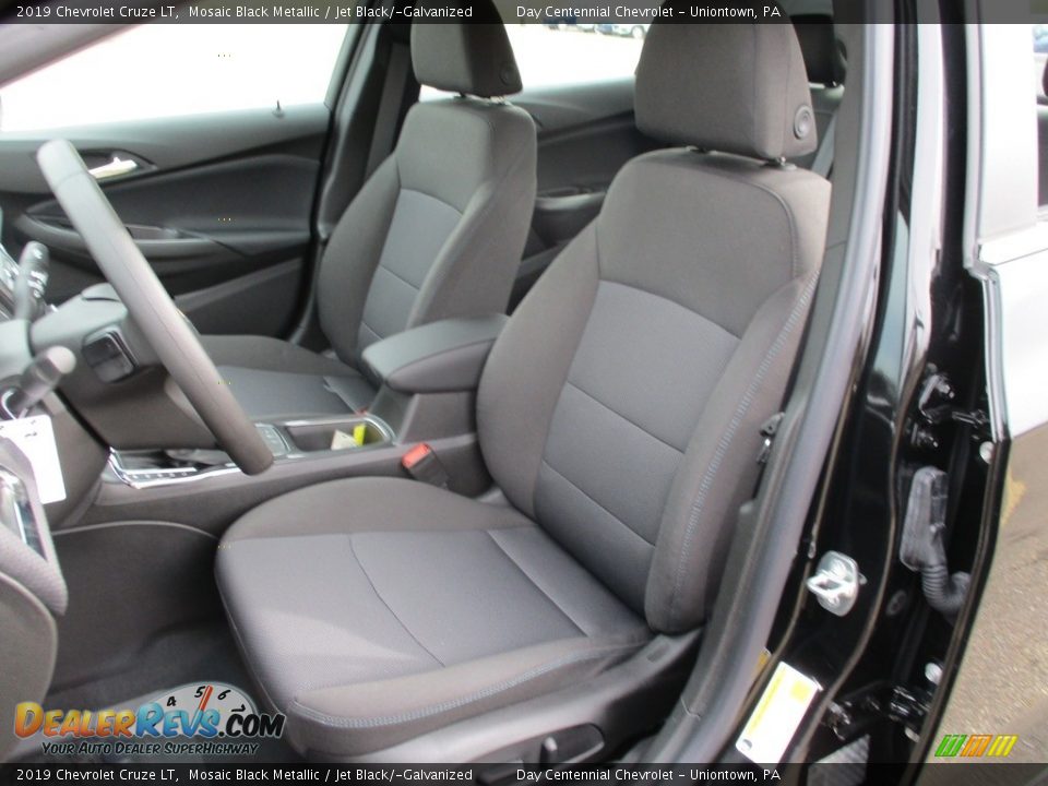 2019 Chevrolet Cruze LT Mosaic Black Metallic / Jet Black/­Galvanized Photo #11