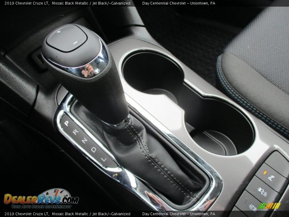2019 Chevrolet Cruze LT Mosaic Black Metallic / Jet Black/­Galvanized Photo #14